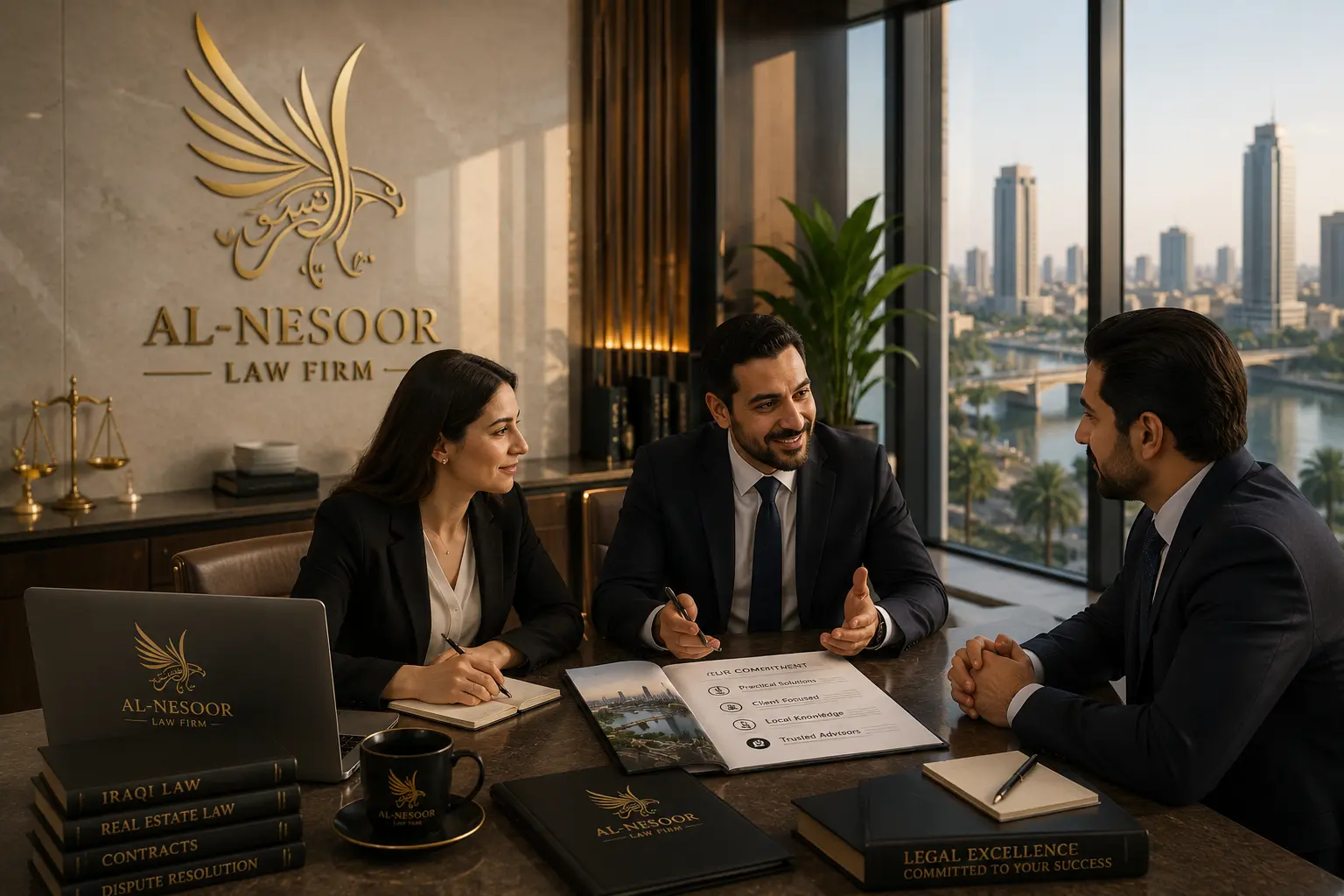 Real estate lawyers advising on property and construction matters in Baghdad, Iraq